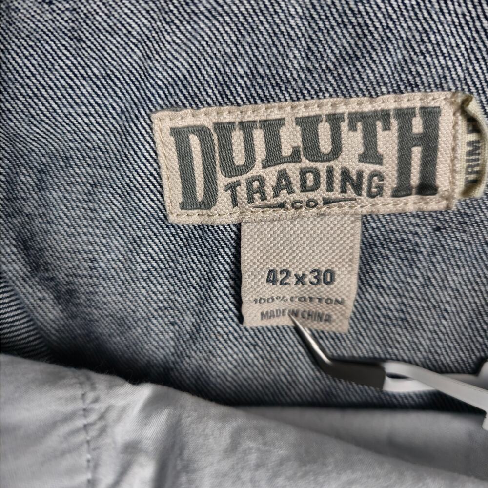 Duluth Mens 42x30 Dark Wash Jeans - Picture 10 of 16